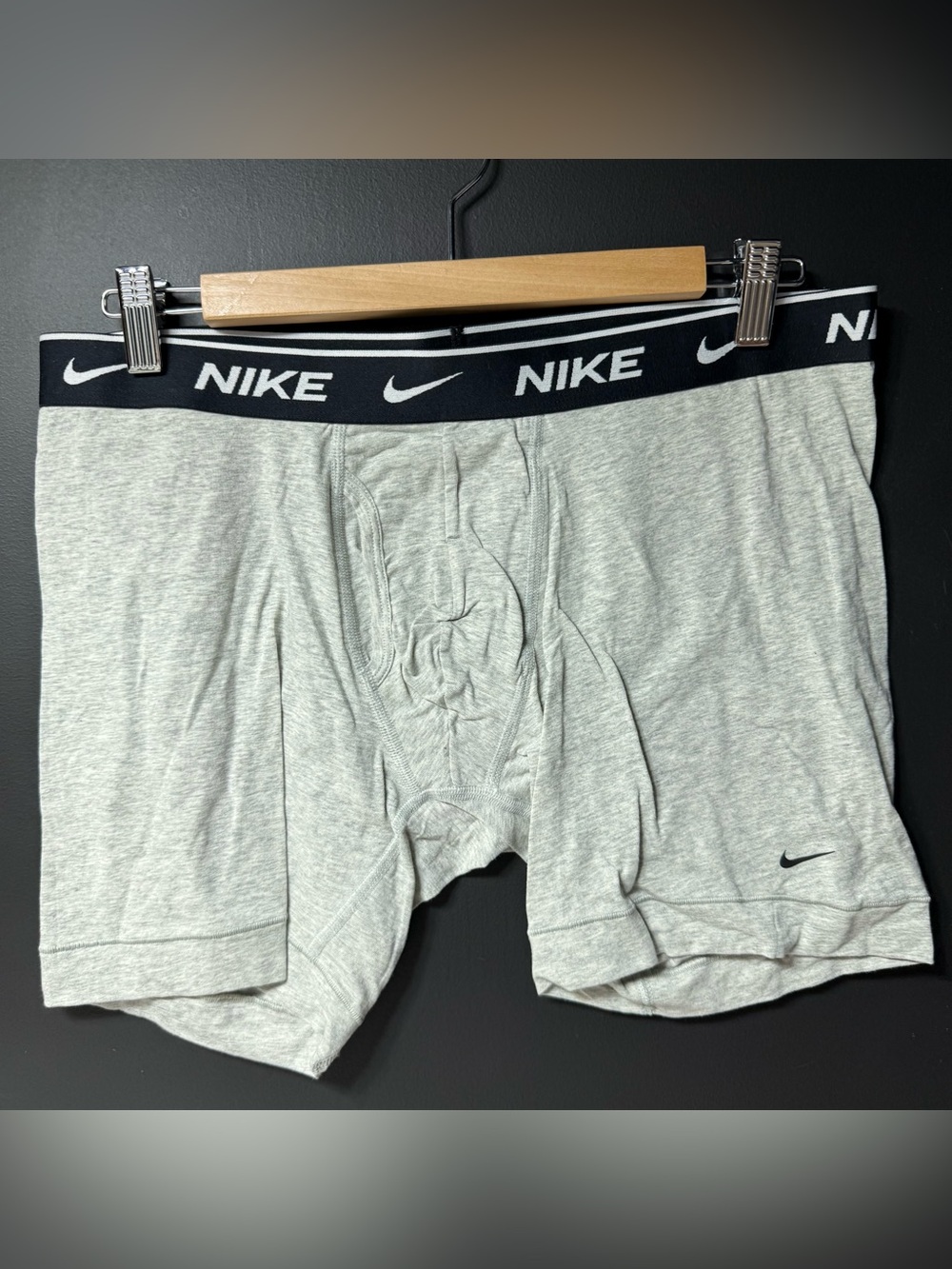 New Men's NIKE Dri Fit Cotton Blend Boxer Brief